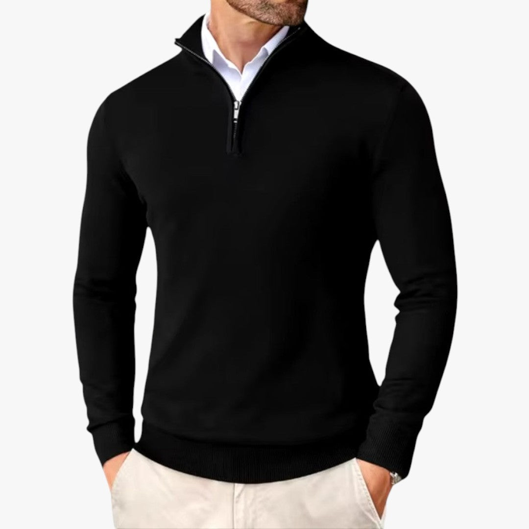 Miles & Luna Half Zip Sweater for Men