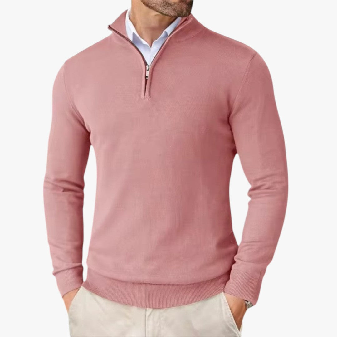 Miles & Luna Half Zip Sweater for Men