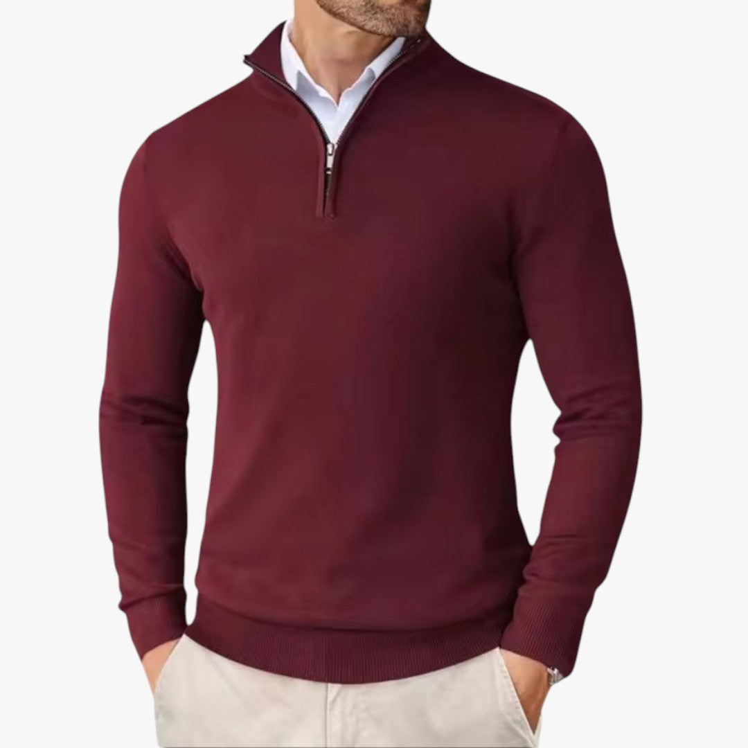 Miles & Luna Half Zip Sweater for Men