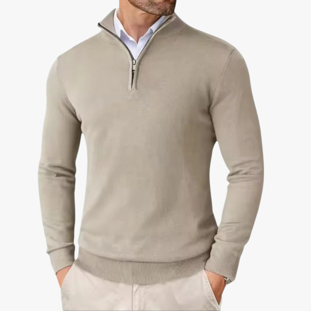Miles & Luna Half Zip Sweater for Men