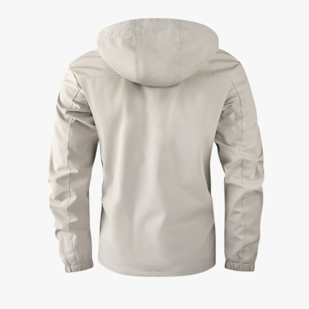 Miles & Luna Hooded Waterproof Jacket for Men