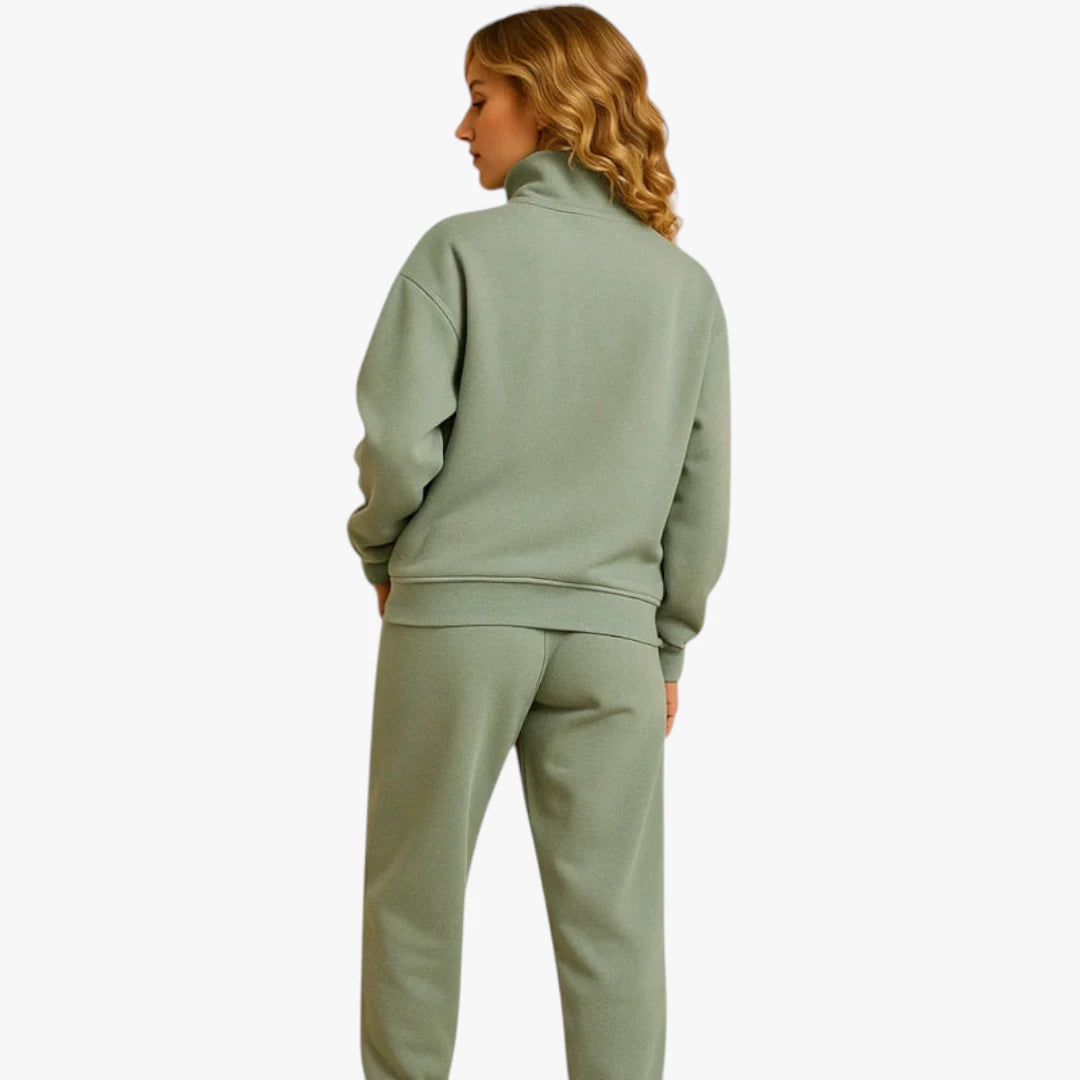 Miles & Luna Jogging Suit – Two-Piece Training Suit with Half Zip and Comfort Fit