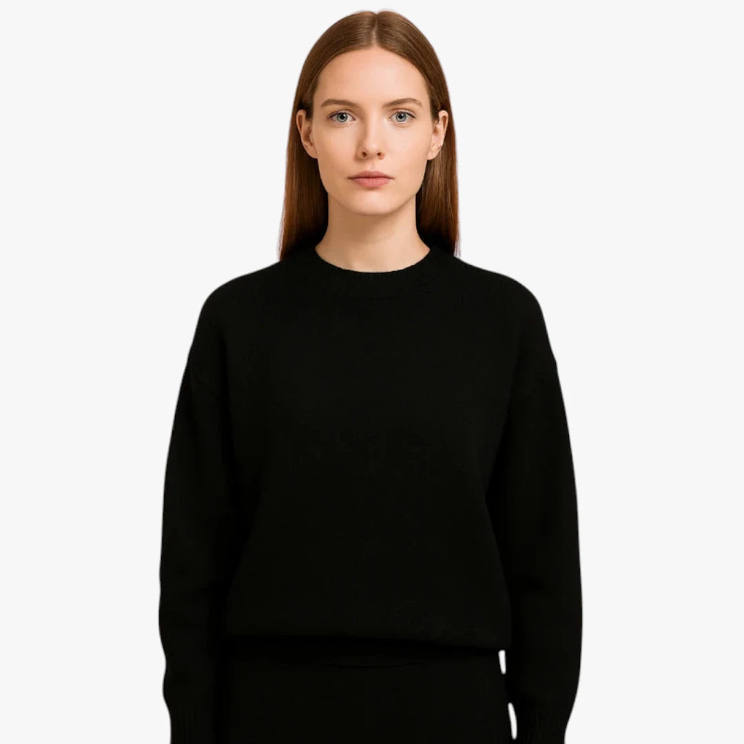 Miles & Luna Knit Set - Elegant Knitted Skirt and Top, Trendy Two Piece Set