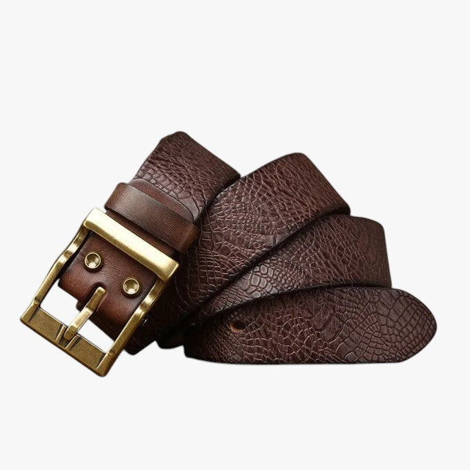 Miles & Luna Leather Belt for Men