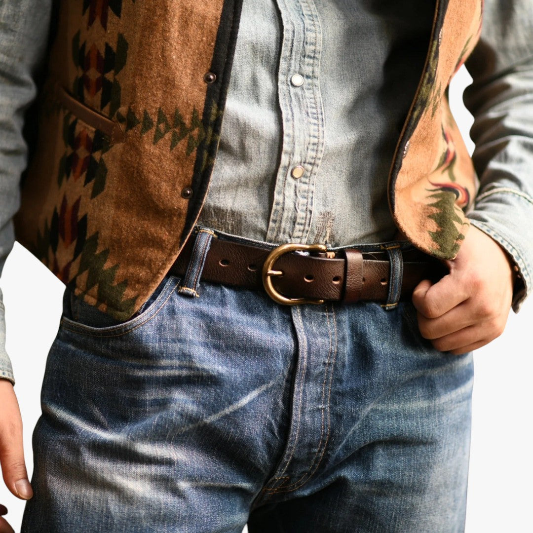 Miles & Luna Leather Belt for Men
