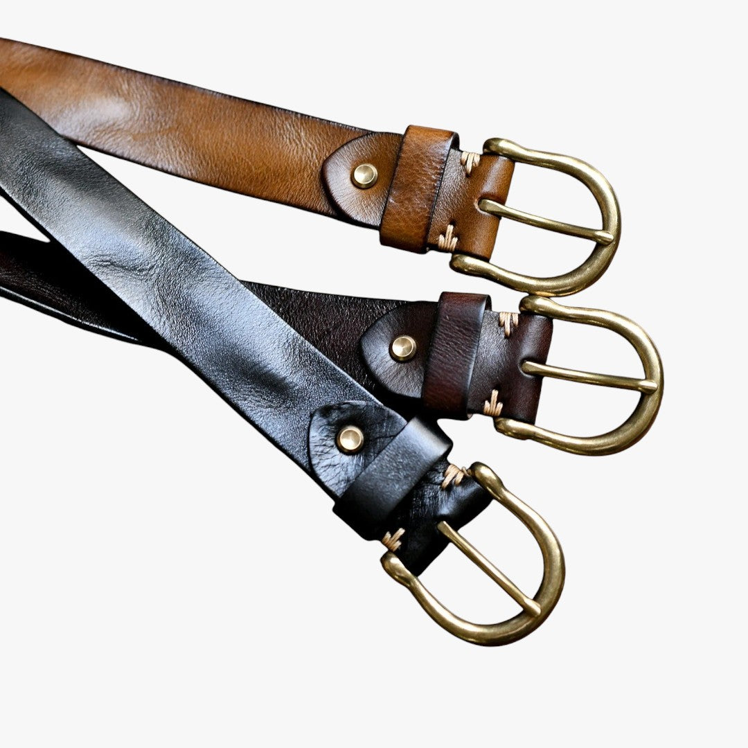 Miles & Luna Leather Belt for Men