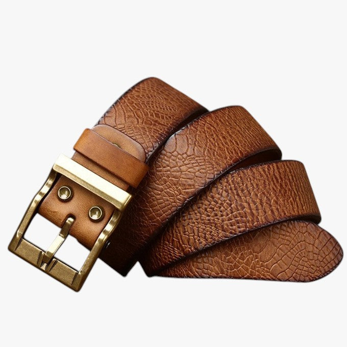 Miles & Luna Leather Belt for Men