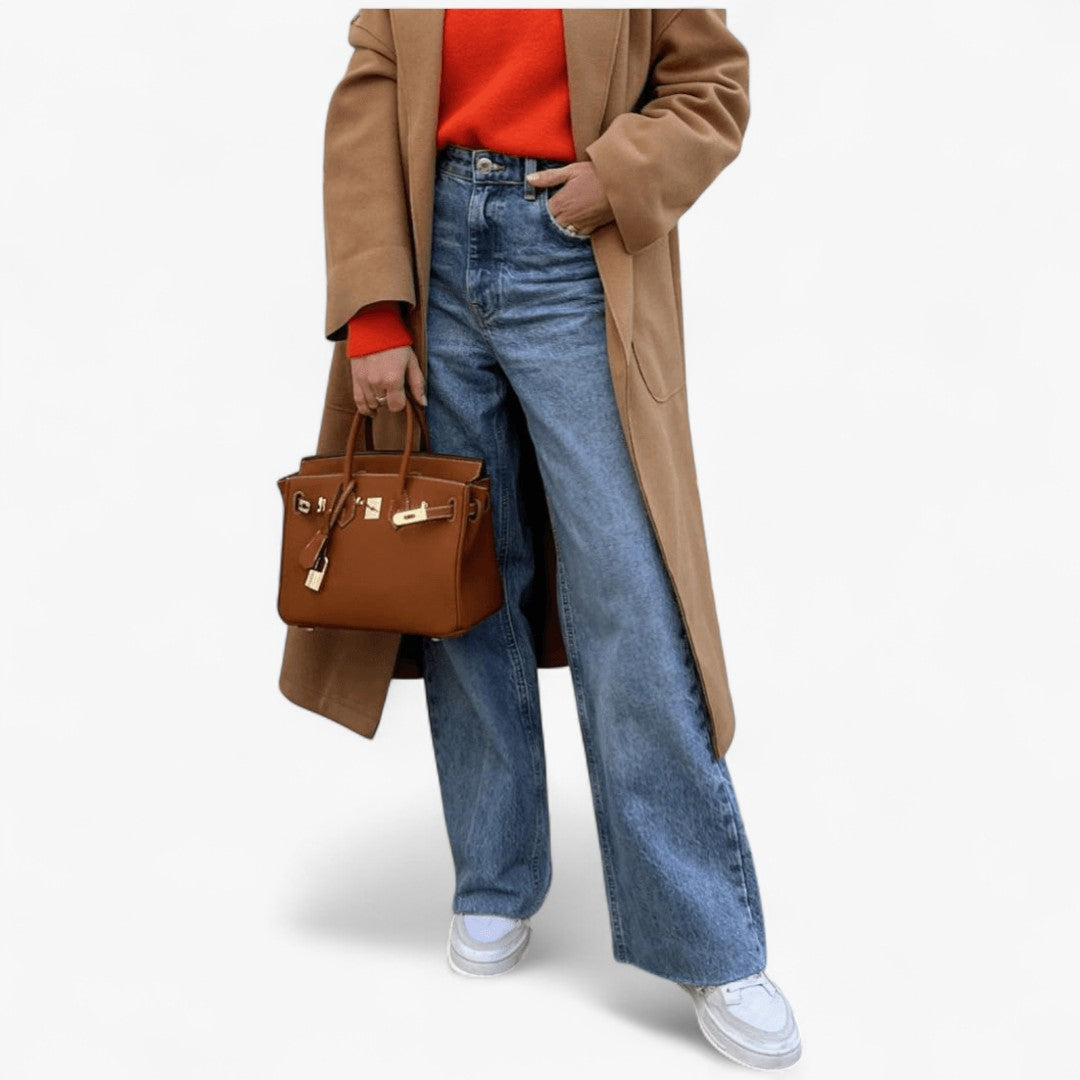 Miles & Luna Leather Handbag for Women