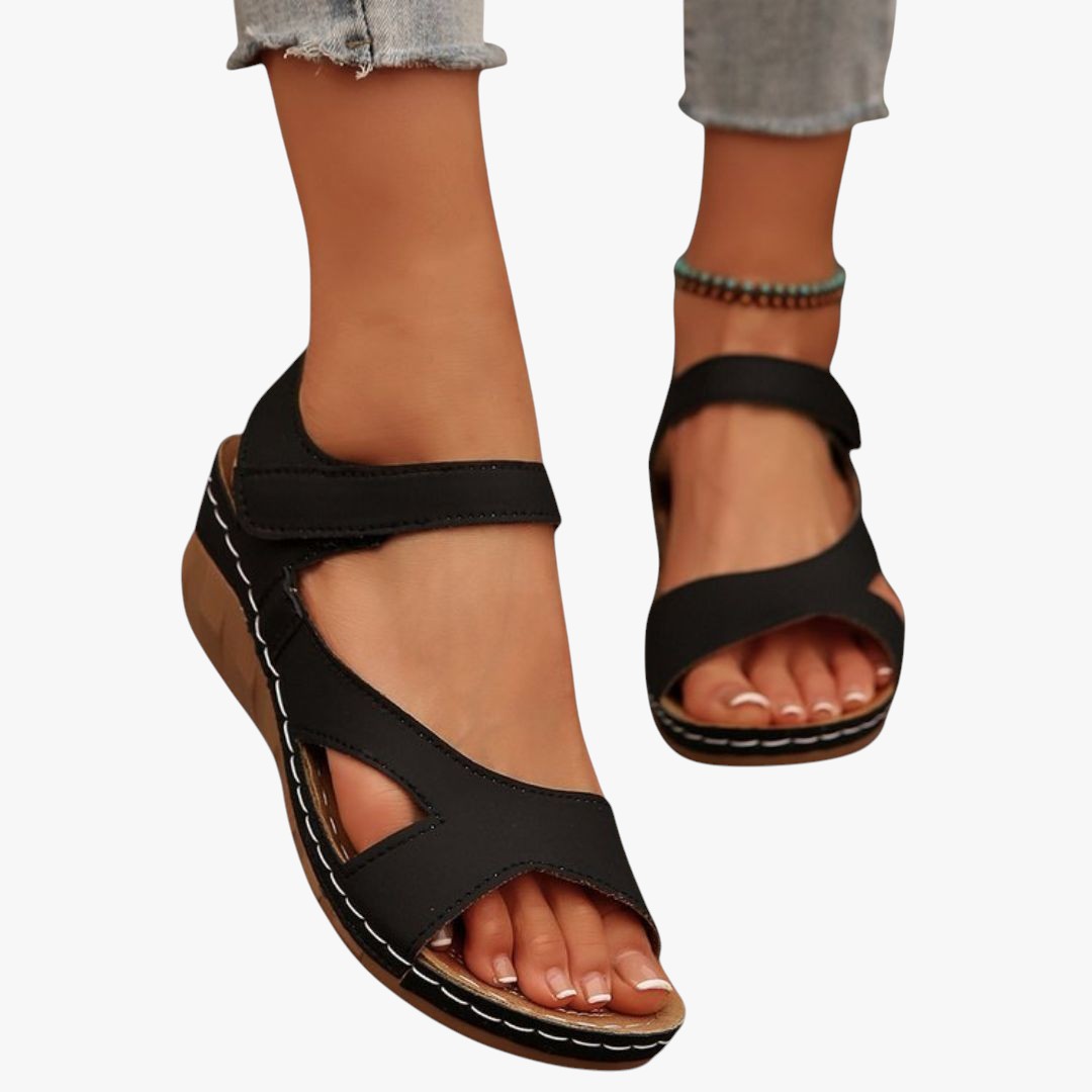 Miles & Luna Leather Sandals for Women