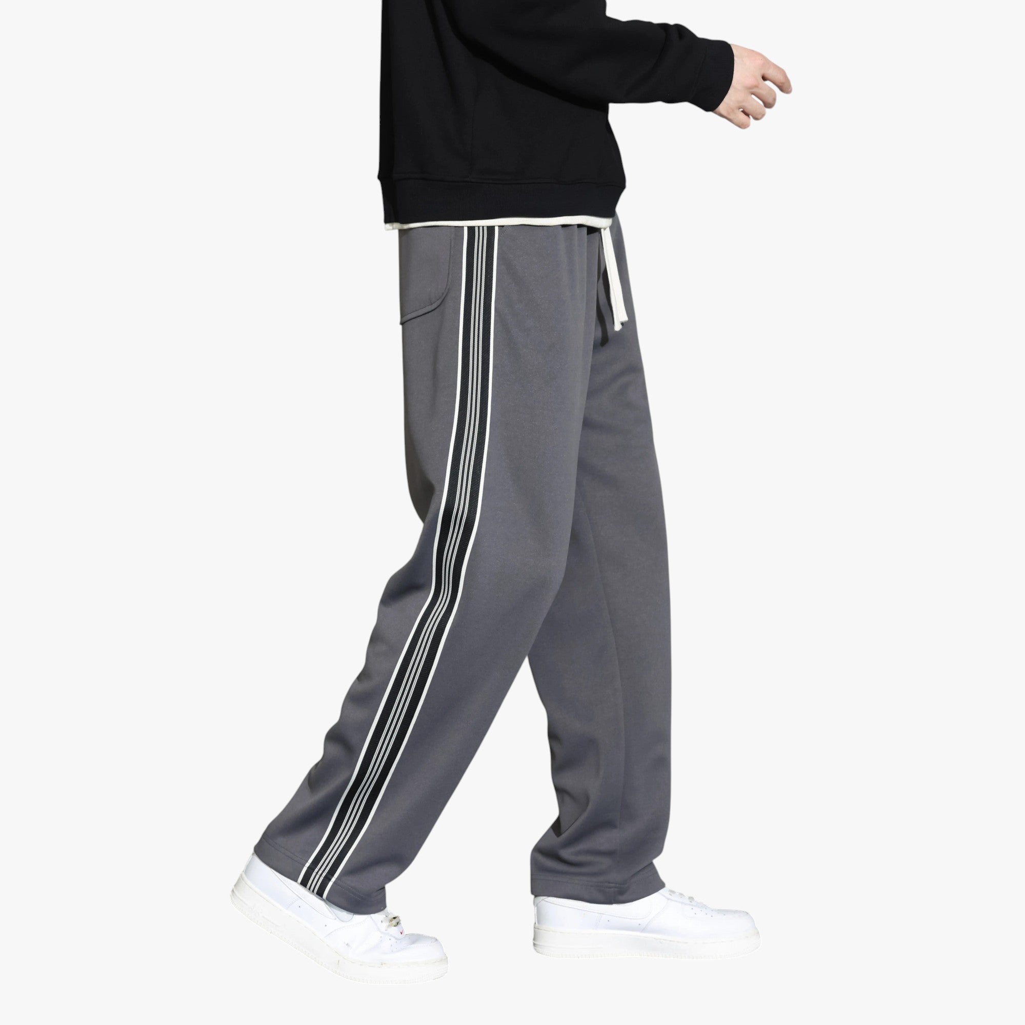 Miles & Luna Leisure Stripe Joggers for Men