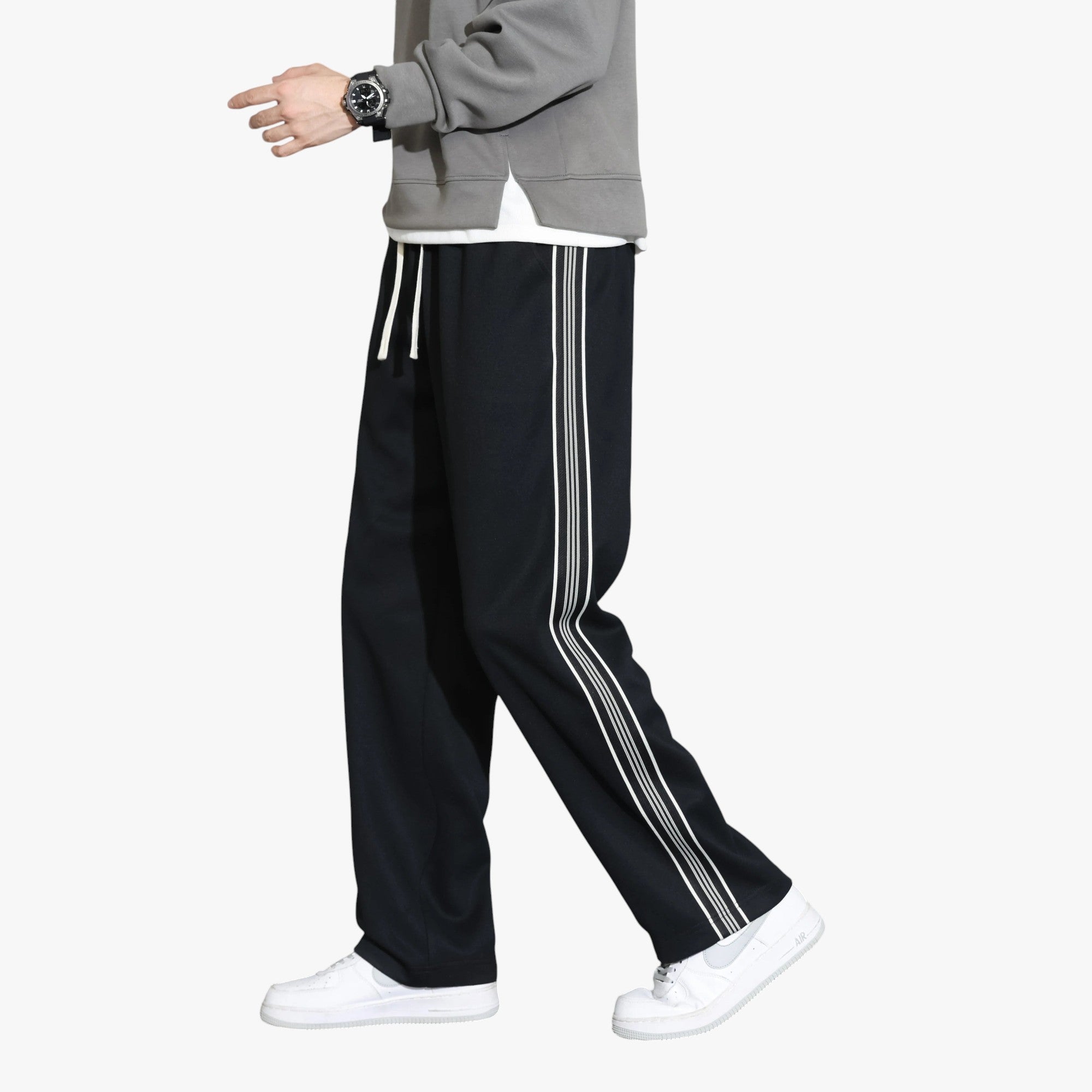 Miles & Luna Leisure Stripe Joggers for Men