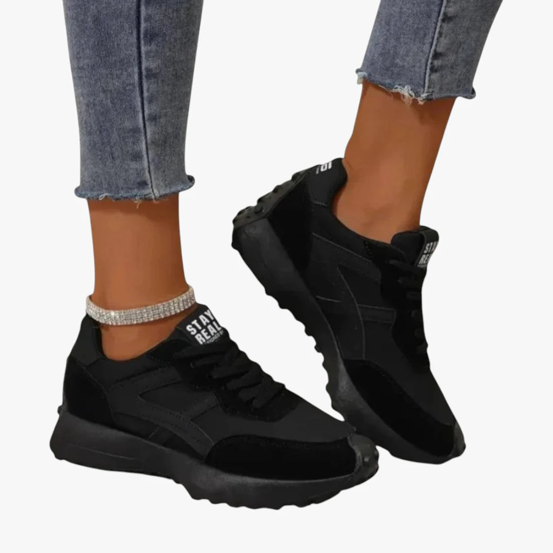 Miles & Luna Lightweight Trainers with Breathable Cushioned Comfort for Women