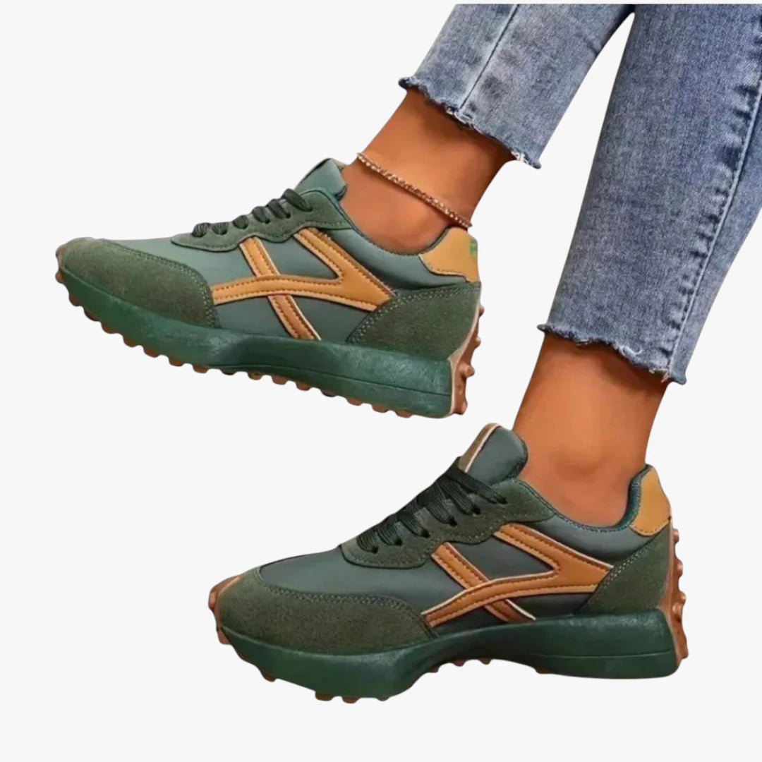 Miles & Luna Lightweight Trainers with Breathable Cushioned Comfort for Women