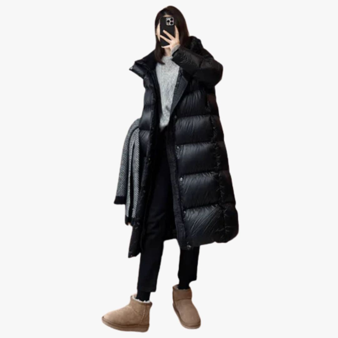 Miles & Luna Long Padded Jacket for Women