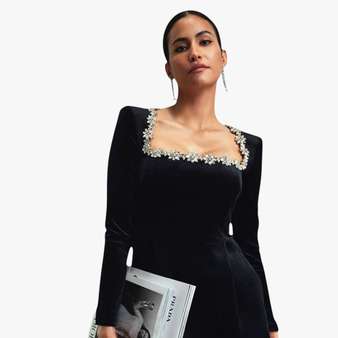 Miles & Luna Long Sleeve Mini Dress for Women