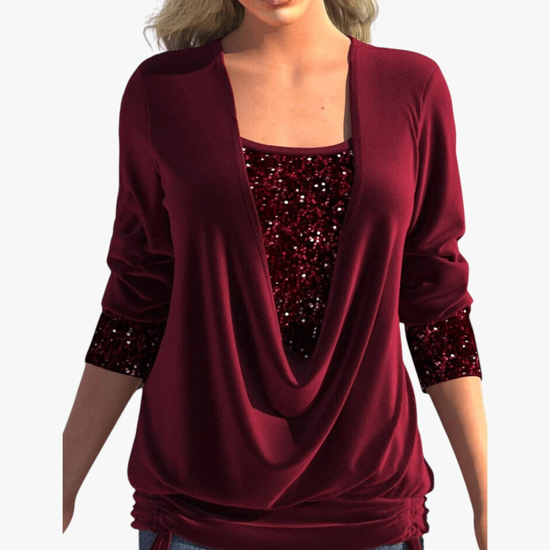 Miles & Luna Loose Chic Light cotton Sweatshirt for Women