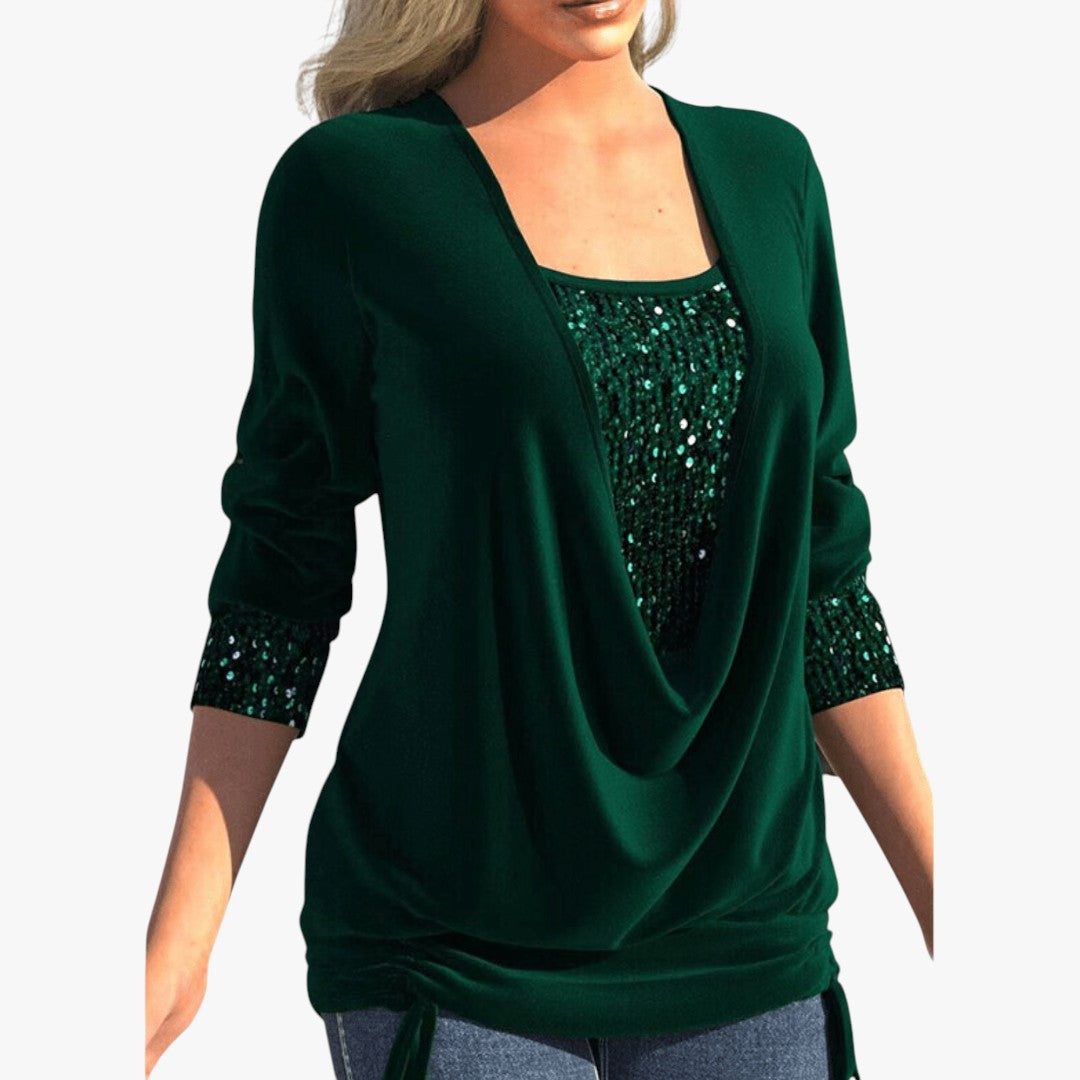 Miles & Luna Loose Chic Light cotton Sweatshirt for Women