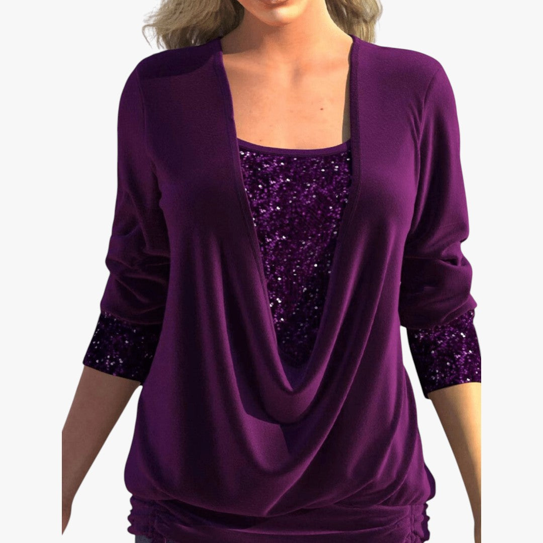 Miles & Luna Loose Chic Light cotton Sweatshirt for Women