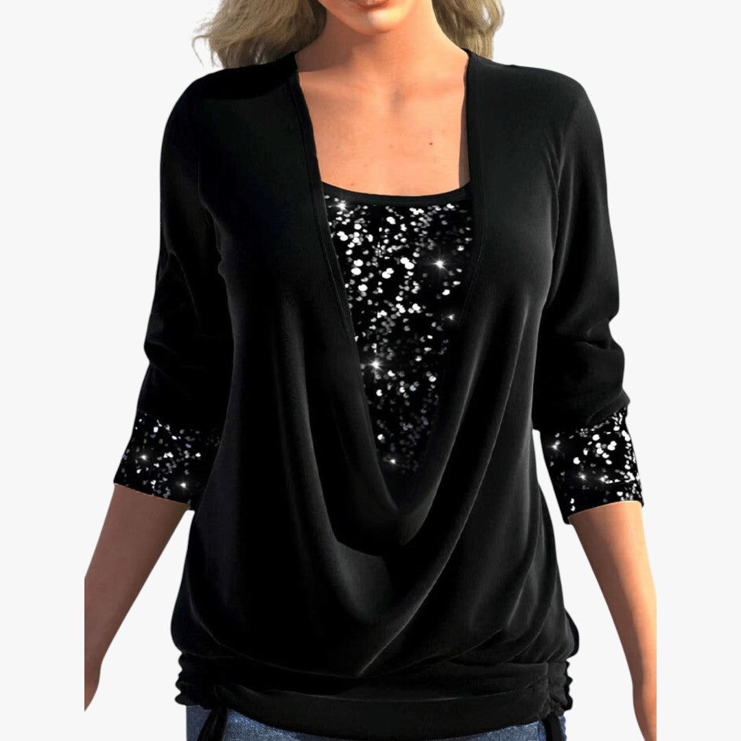 Miles & Luna Loose Chic Light cotton Sweatshirt for Women