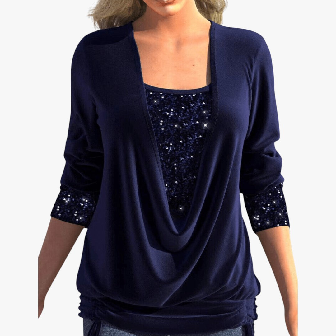 Miles & Luna Loose Chic Light cotton Sweatshirt for Women