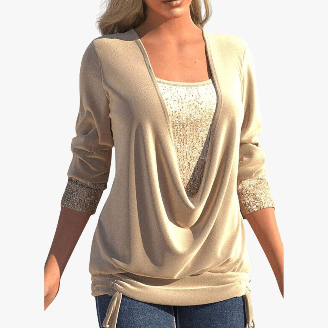 Miles & Luna Loose Chic Light cotton Sweatshirt for Women