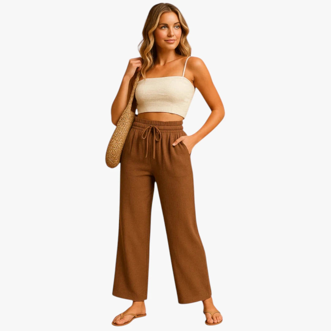 Miles & Luna Lounge Pants – High Waist and Oversized Legs