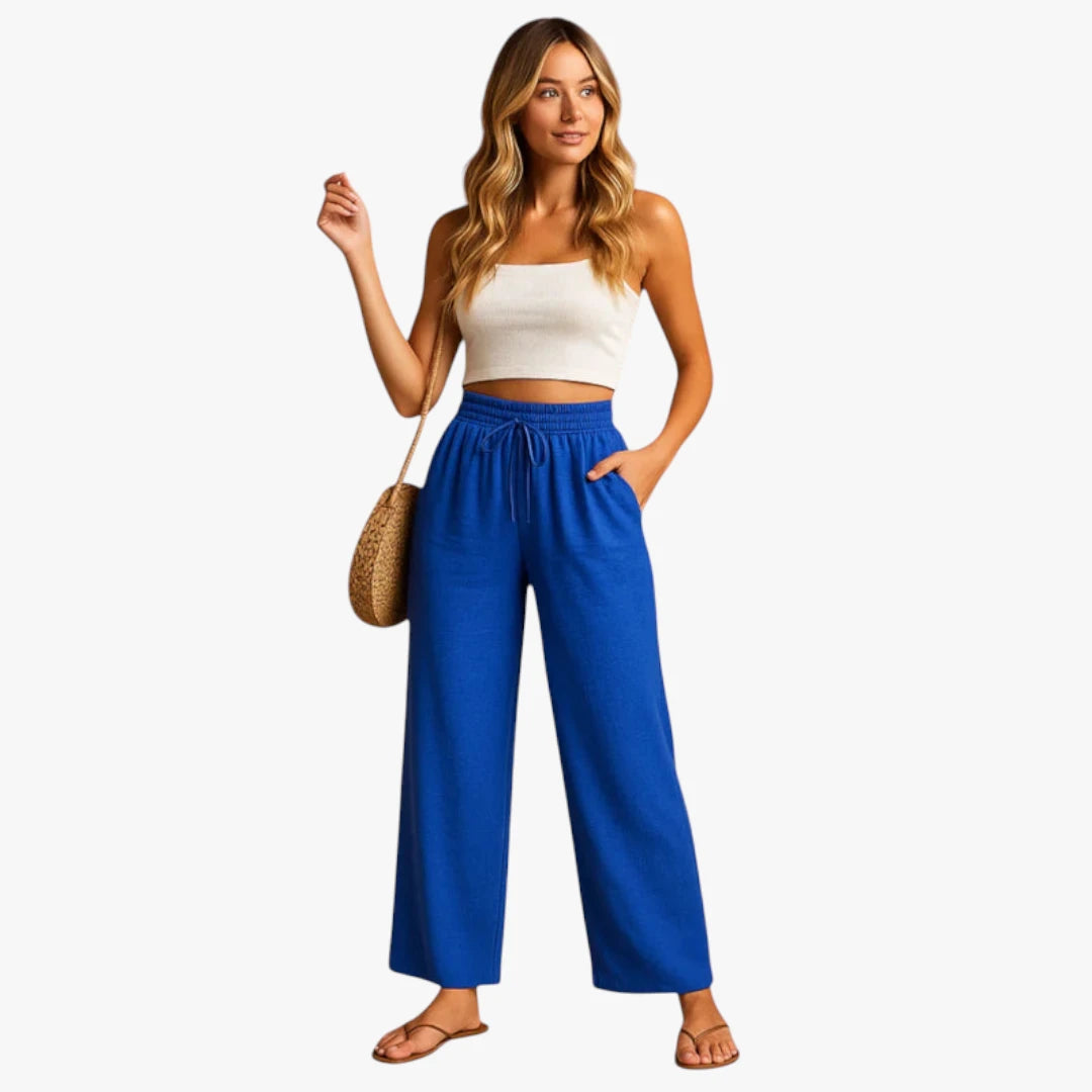 Miles & Luna Lounge Pants – High Waist and Oversized Legs