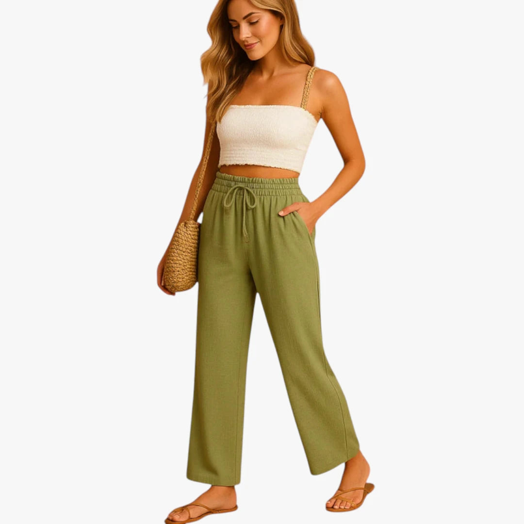 Miles & Luna Lounge Pants – High Waist and Oversized Legs