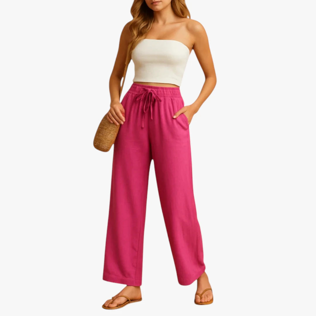 Miles & Luna Lounge Pants – High Waist and Oversized Legs