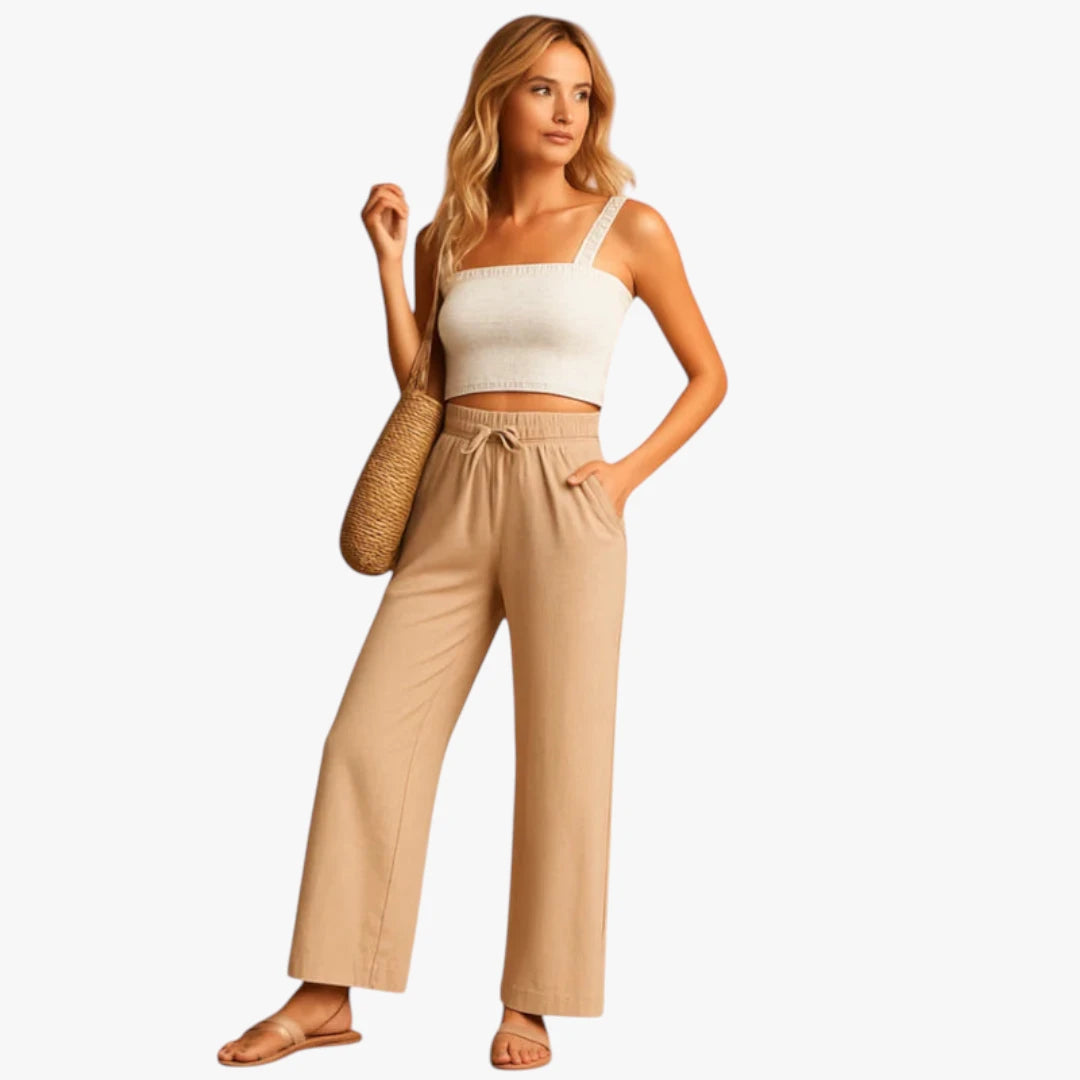 Miles & Luna Lounge Pants – High Waist and Oversized Legs
