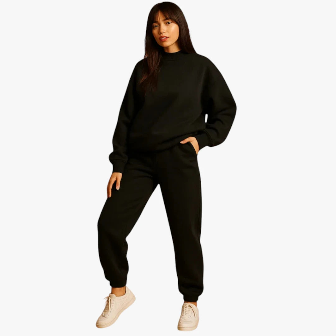 Miles & Luna Loungewear Set – Oversized Hoodie & Stretchy Pants