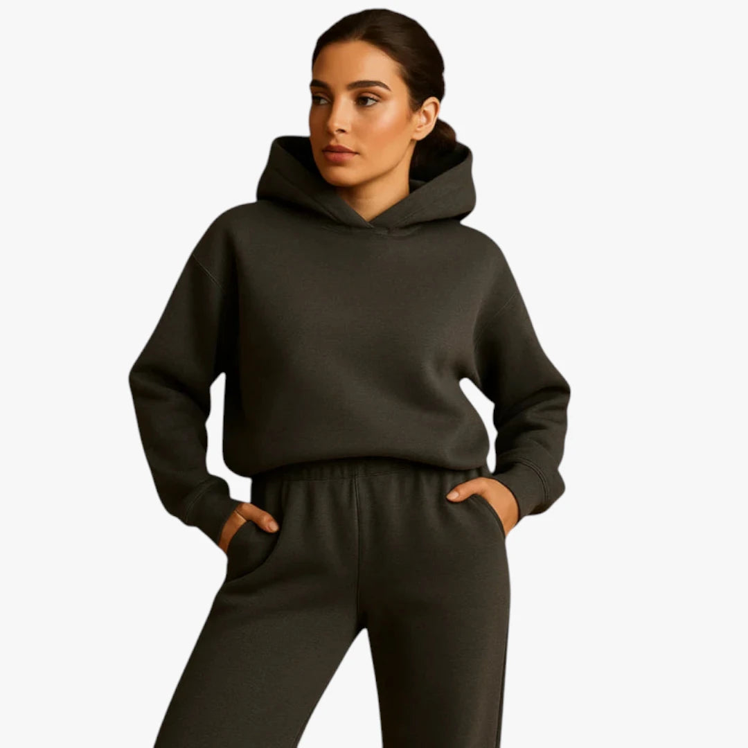 Miles & Luna Loungewear Set – Oversized Hoodie & Stretchy Pants