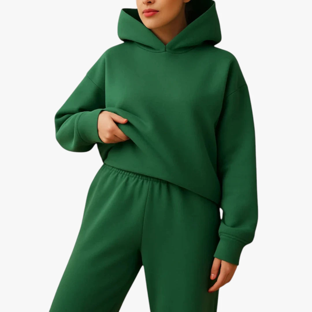 Miles & Luna Loungewear Set – Oversized Hoodie & Stretchy Pants