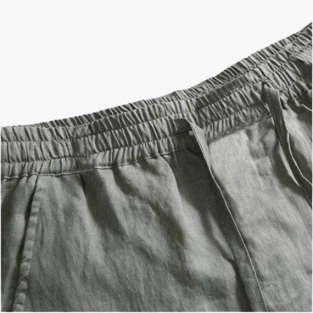 Miles & Luna | Men's Linen Pants – Lightweight & Breathable Trousers for Warm Weather