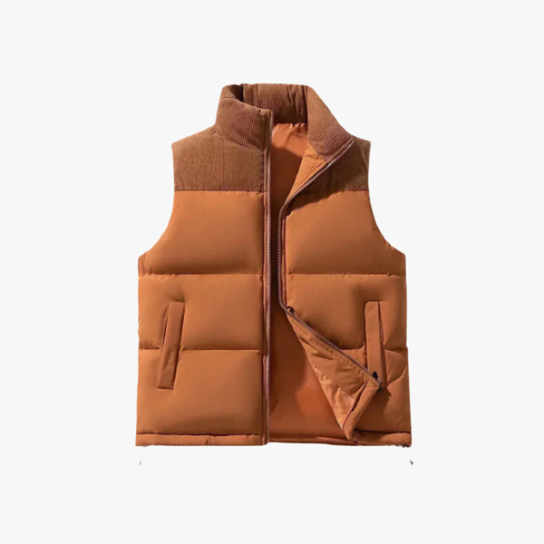 Miles & Luna | Men's Quilted Puffer Bodywarmer