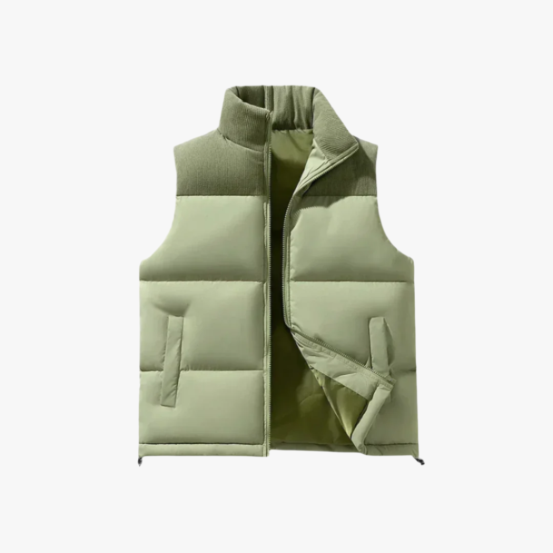 Miles & Luna | Men's Quilted Puffer Bodywarmer