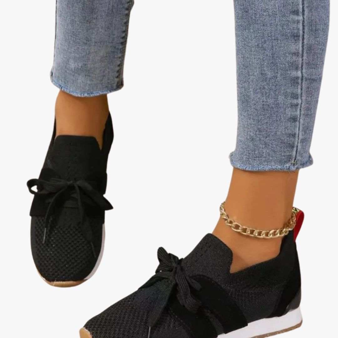 Miles & Luna Mesh Lace Up Shoes for Women