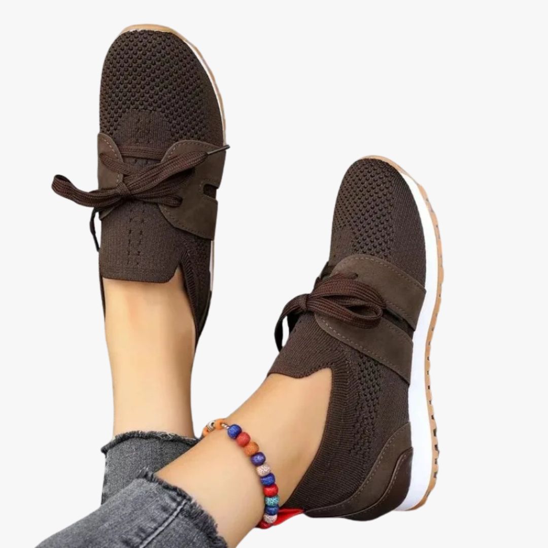 Miles & Luna Mesh Lace Up Shoes for Women
