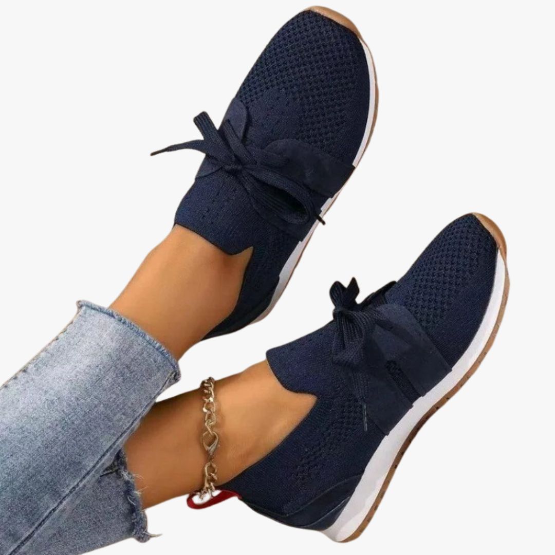 Miles & Luna Mesh Lace Up Shoes for Women