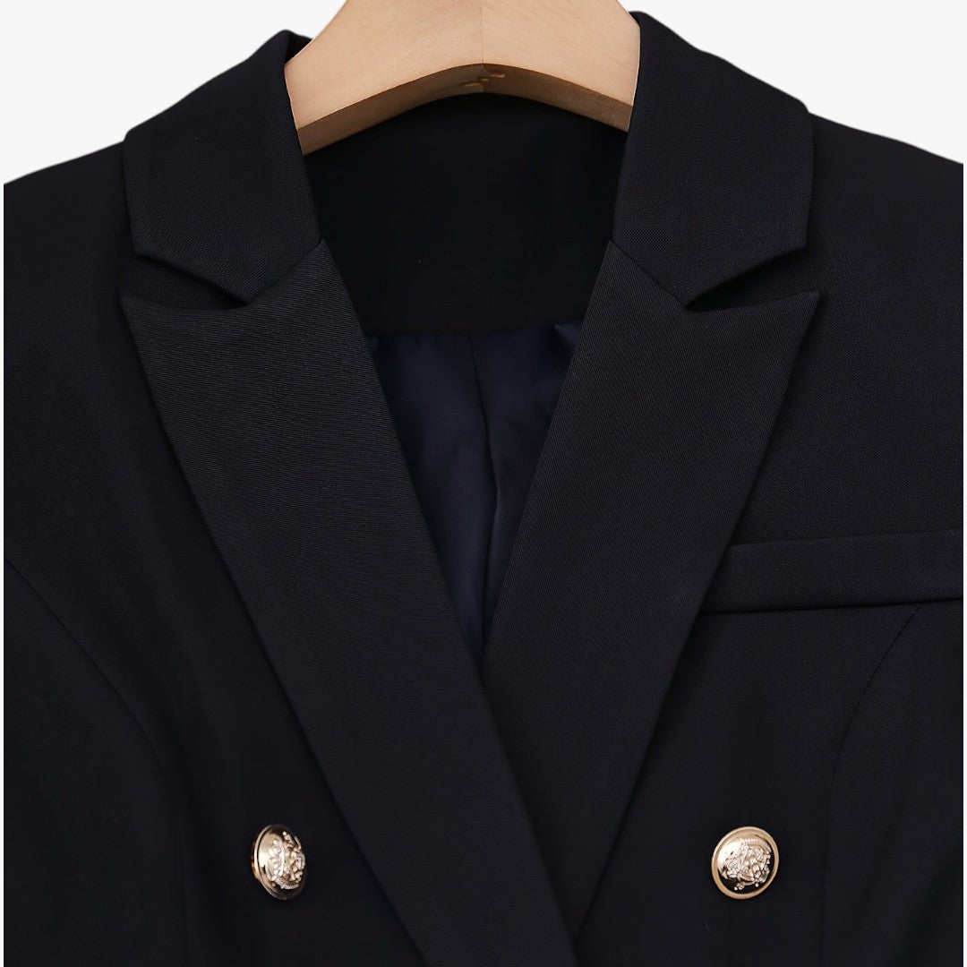 Miles & Luna Office 2-Piece Set Blazer & Pants Outfit Set for Women