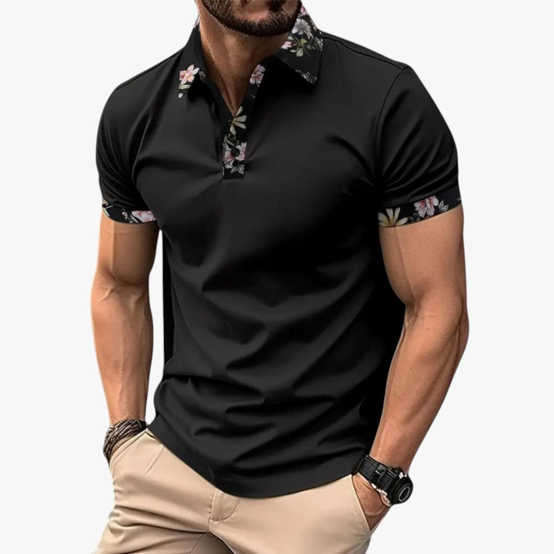 Miles & Luna Polo Shirt Classic Versatile Design for Men