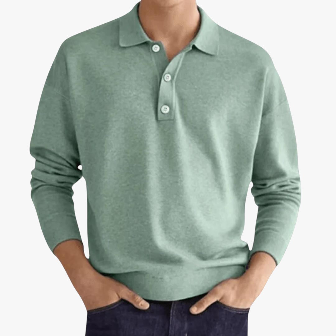 Miles & Luna Polo Sweater for Men