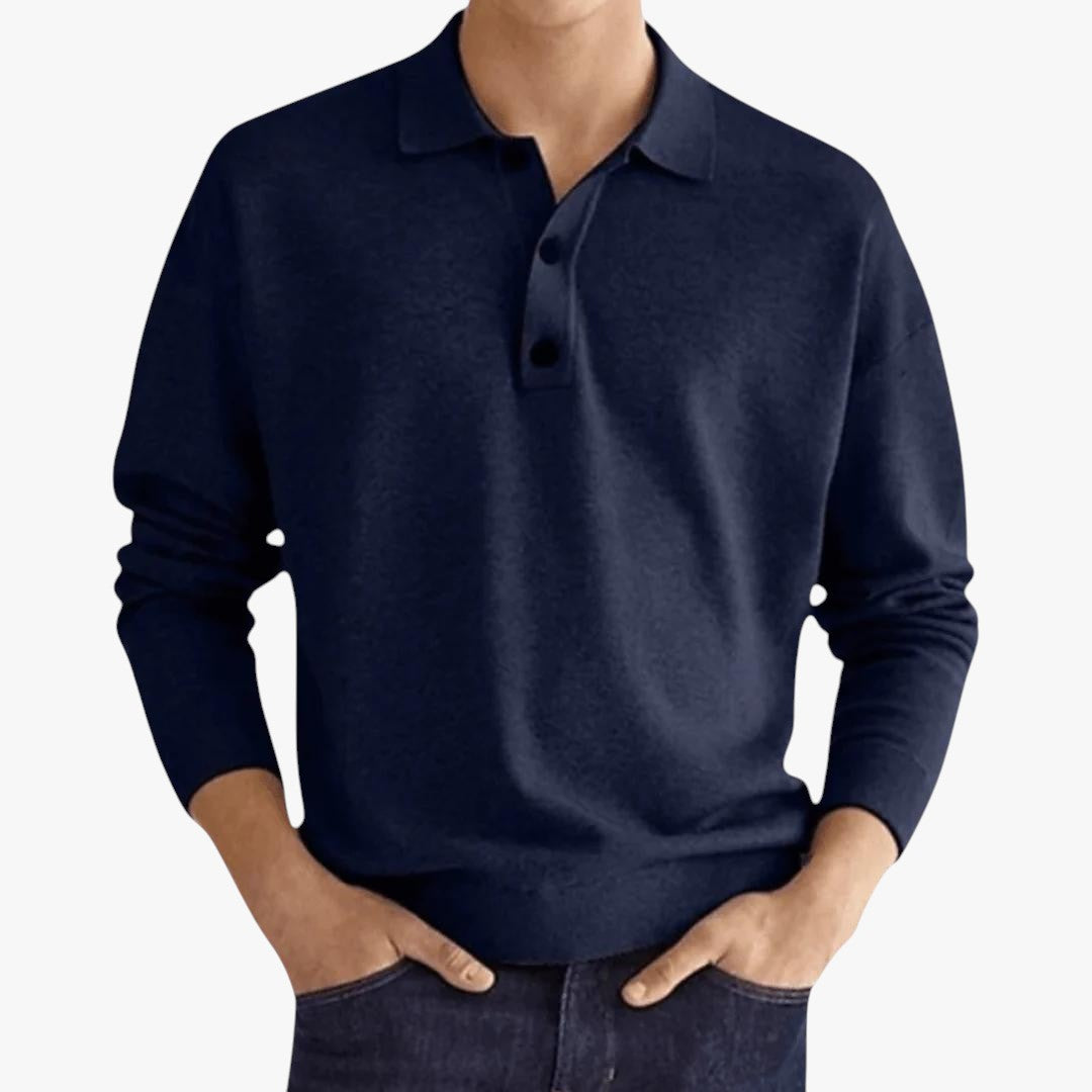 Miles & Luna Polo Sweater for Men