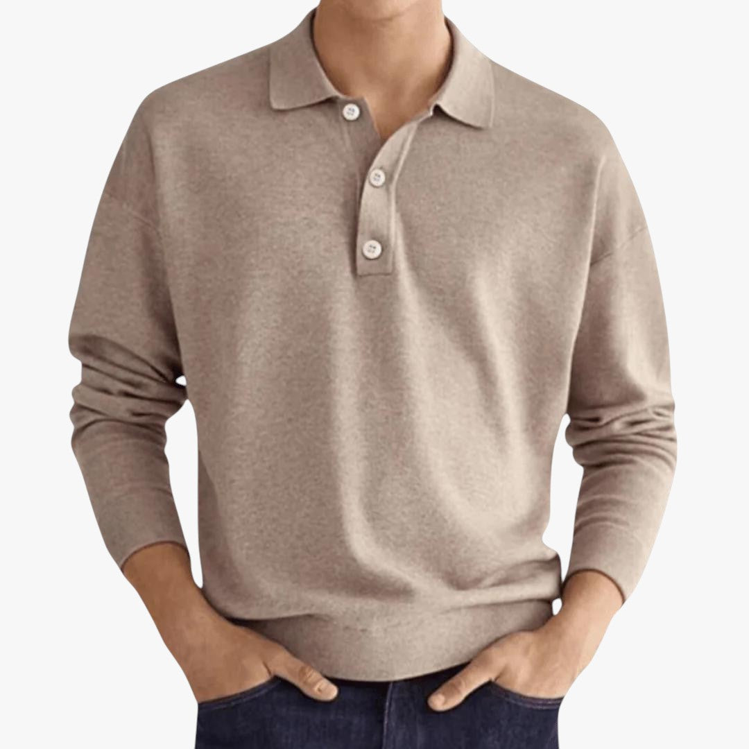 Miles & Luna Polo Sweater for Men
