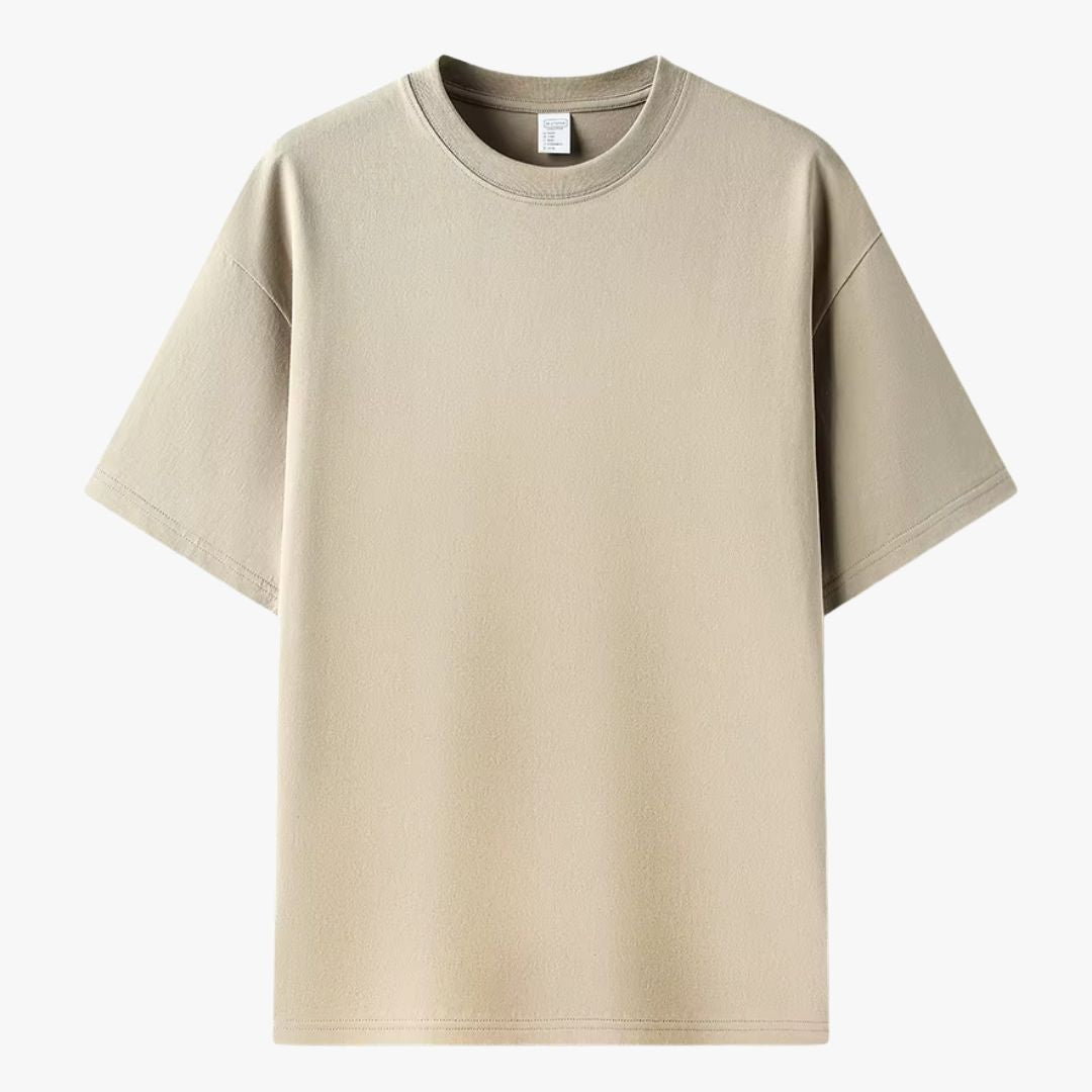 Miles & Luna | Premium Cotton Crew Neck T-Shirt for Men