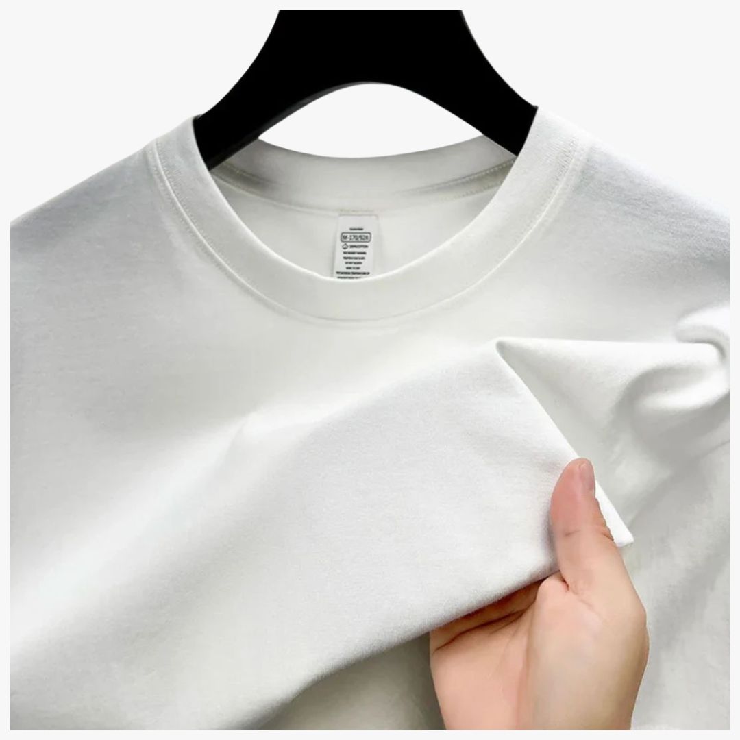 Miles & Luna | Premium Cotton Crew Neck T-Shirt for Men