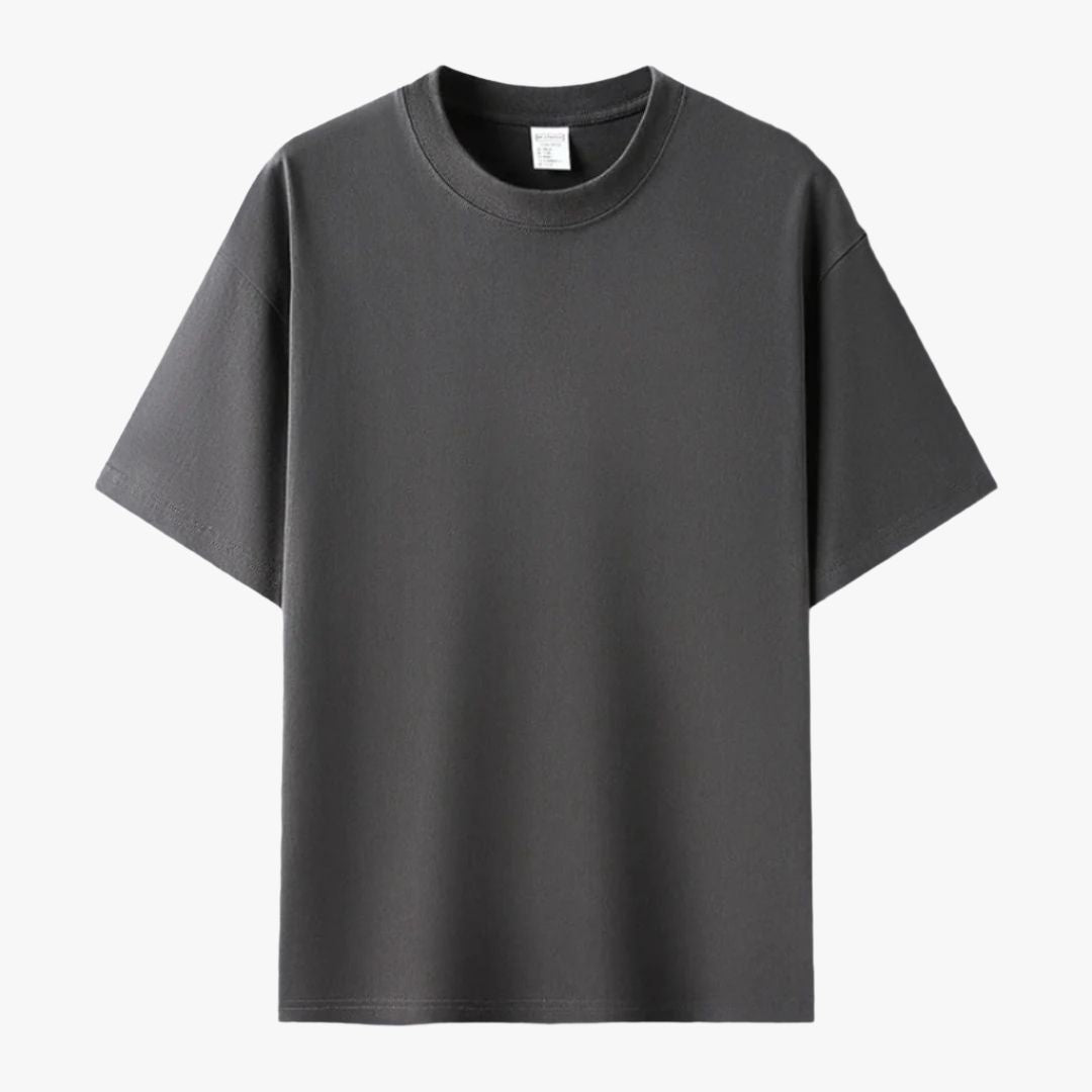 Miles & Luna | Premium Cotton Crew Neck T-Shirt for Men