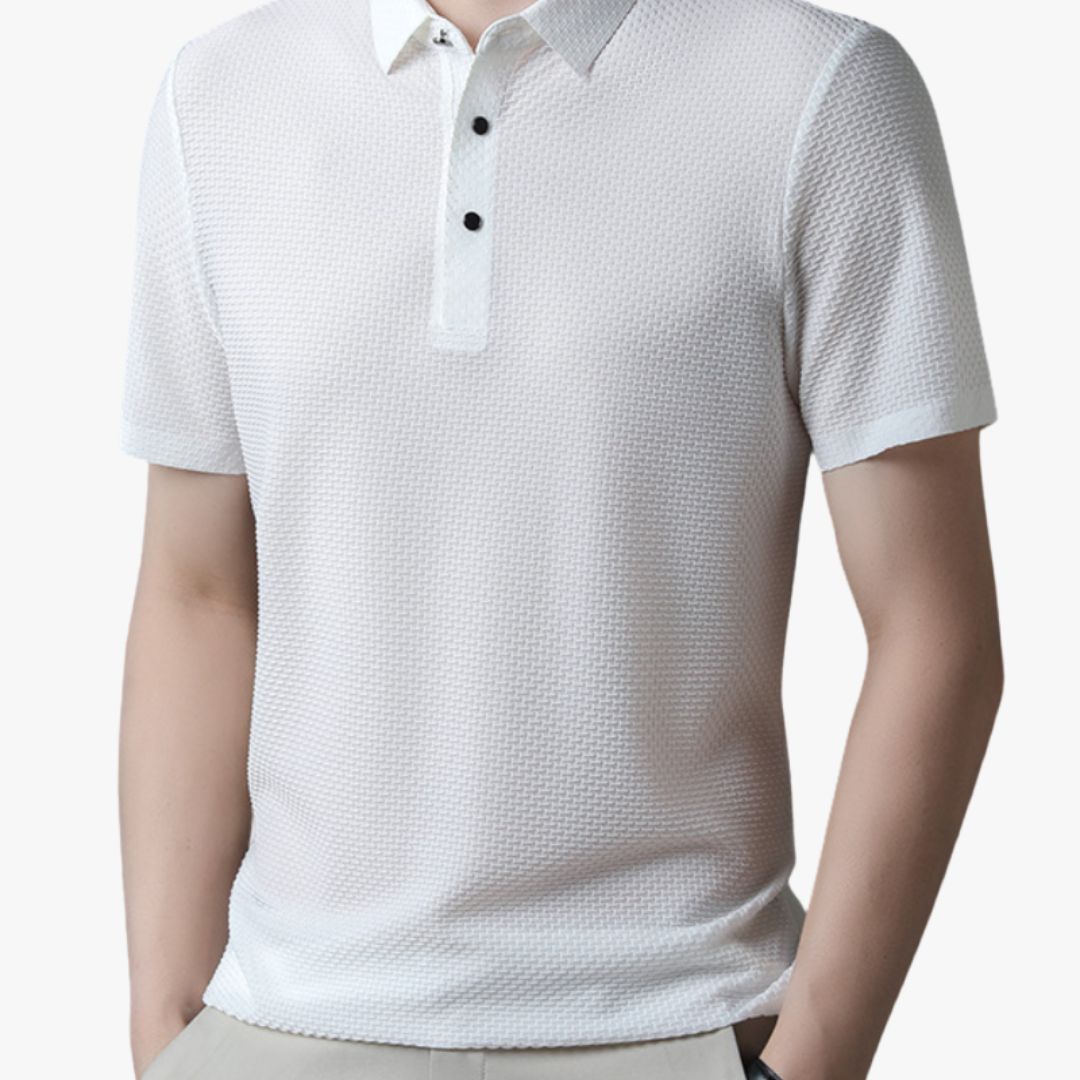 Miles & Luna | Prestigio Silk Polo Anti-Wrinkle & Breathable for Men