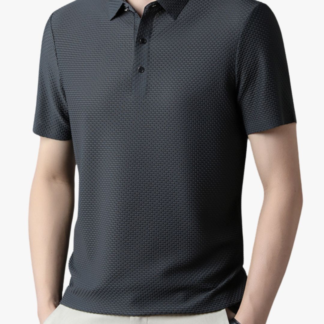 Miles & Luna | Prestigio Silk Polo Anti-Wrinkle & Breathable for Men