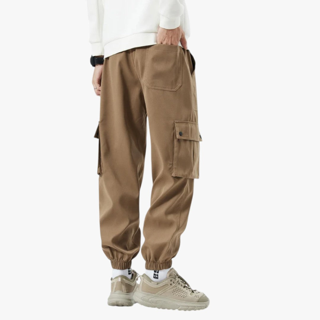 Miles & Luna Relaxed Fit Cargo Jeans for Men